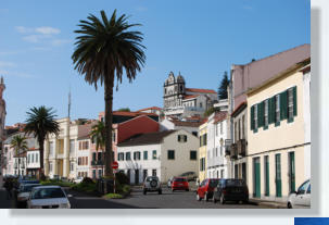 Horta streetscape, Faial